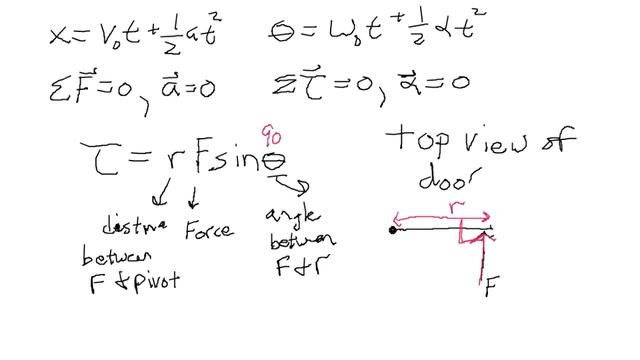 Newton's laws for rotation: torque and moment of inertia смотреть онлайн