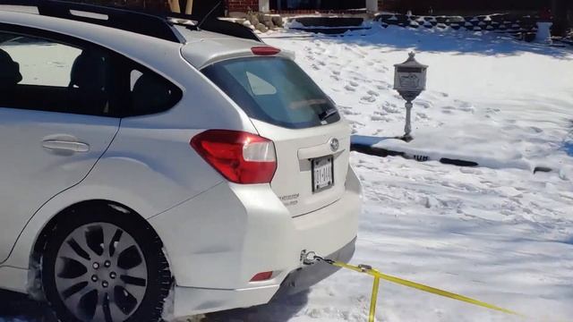 Snowmagedden (Texas Version) Subaru to the rescue... смотреть онлайн