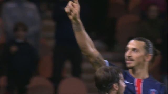Goal Zlatan IBRAHIMOVIC (83') / Paris Saint-Germain - EA Guingamp (3-0) - (PARIS - EAG) / 2015-16 смотреть онлайн