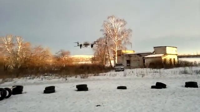 Полет в режиме удержания горизонта смотреть онлайн