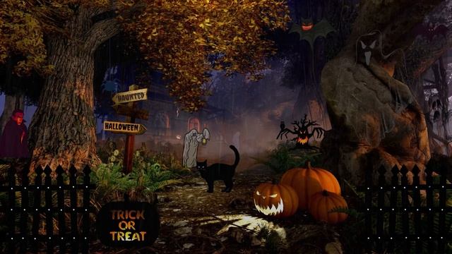 HAUNTED HOUSE AMBIANCE | HALLOWEEN SPOOKY MUSIC & SOUNDS | 3 HOURS