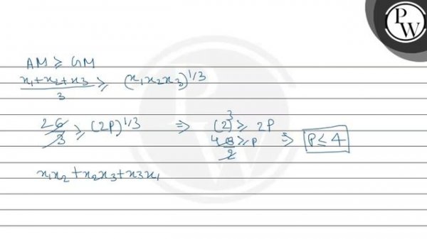 If \( \mathrm{x}_{1}, \mathrm{x}_{2} \) and \( \mathrm{x}_{3} \) ar...