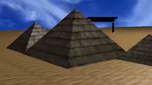 pyramids in 3D MAX смотреть онлайн