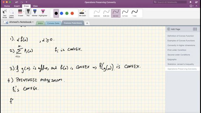 Lecture 3 | Convex Functions | Convex Optimization by Dr. Ahmad Bazzi смотреть онлайн