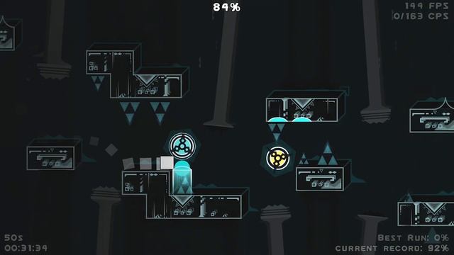 ILOVECYAN 100% (Extreme Demon) by AVRG | Geometry Dash смотреть онлайн