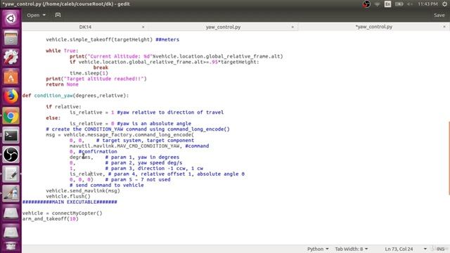 6.17. Function to Control Yaw of Drone смотреть онлайн