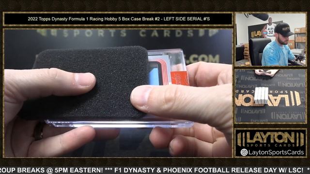 2022 Topps Dynasty Formula 1 Racing Hobby 5 Box Case Break #2 смотреть онлайн