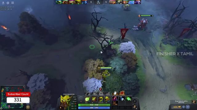 DOTA 2 Tamil - Feel the game - Let's Make 1k Subscriber - #tamilgameplay смотреть онлайн