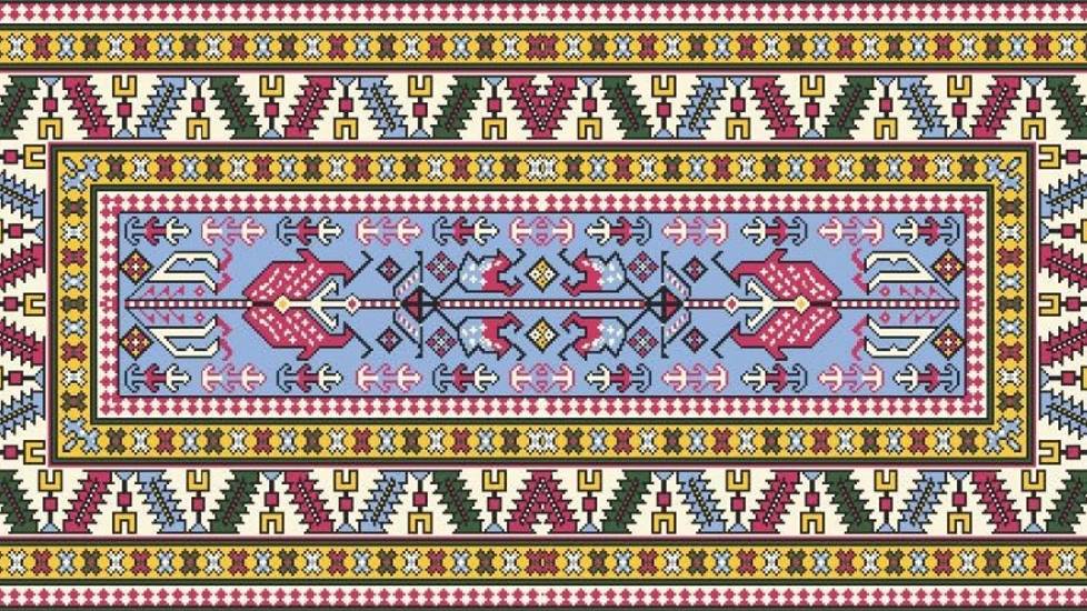 Art Nouveau. Рукоделие, вышивка, вязание. Подборка №102. СТАРИННЫЕ СХЕМЫ. смотреть онлайн