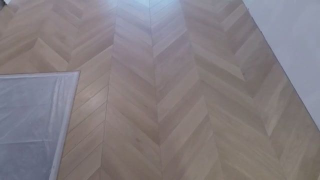 Укладка инженерной доски на стяжку (французская ёлка). смотреть онлайн