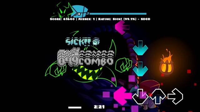 PghLFilms Meets Geometry Dash in Friday Night Funkin' смотреть онлайн