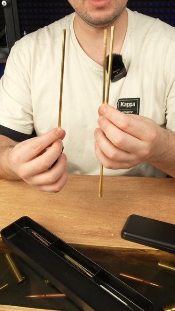 Набор для чистки (шомпол) CHESTER кал. 4,5мм, в пластик. кейсе (латунный) смотреть онлайн