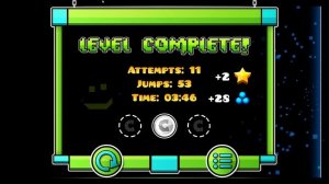 Прыгающий кубик. ► Geometry Dash  #1