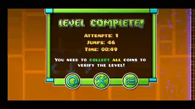 ДЕМОНСТРАЦИЯ УРОВНЯ В Geometry Dash | #gd #геометридаш #geometrydash