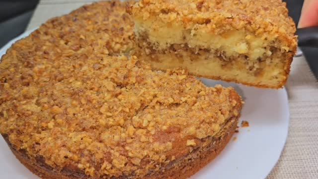 БОЖЕ КАК ВКУСНО!!! Привезла Рецепт из Италии. Пирог за 15 минут! смотреть онлайн