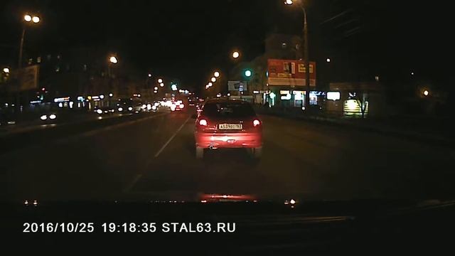 Видеорегистратор Neoline Wide S27 - ночная съёмка смотреть онлайн