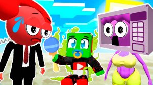 МЕНЯ ПРИЮТИЛИ в СЕМЬЮ СПРУНКОВ! Я СТАЛ РЕБЁНКОМ в МАЙНКРАФТ