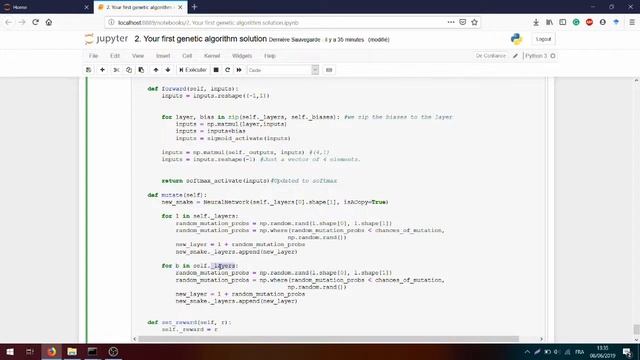 2.4 A farm of snakes [Genetic Algorithm for Neural Networks - Tutorial with code] смотреть онлайн