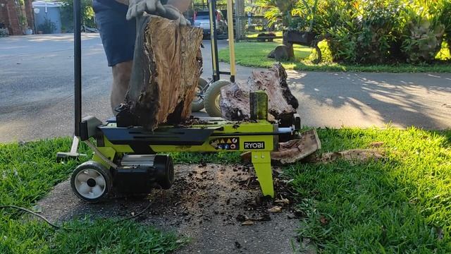 Ryobi Portable Log Splitter - How does it work after 4 years? смотреть онлайн