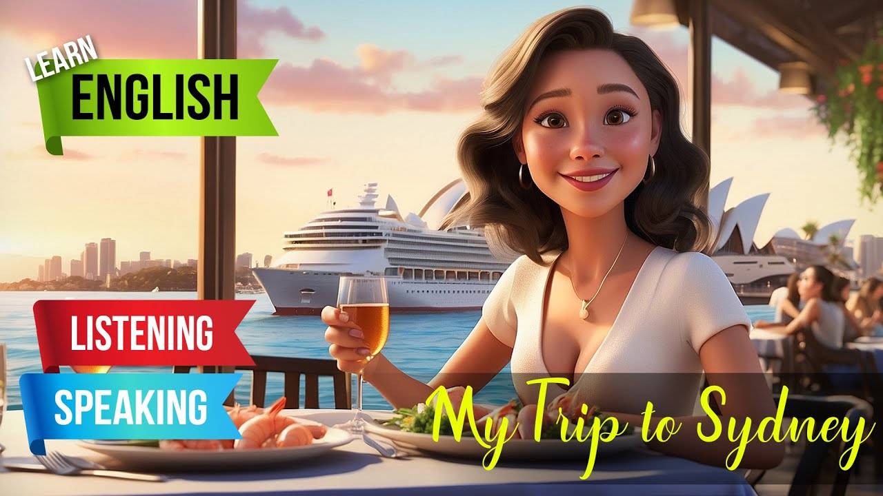My Trip to Sydney | English Listening Skills - Speaking Skills | Travel To Sydney смотреть онлайн