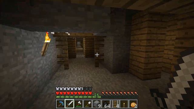 Maxwell plays - MineCraft - ChaosCraft (Episode 3 - The cabin in the snow by the cave) смотреть онлайн