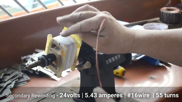Toroidal Transformer to EI Transformer Conversion PART 2 смотреть онлайн