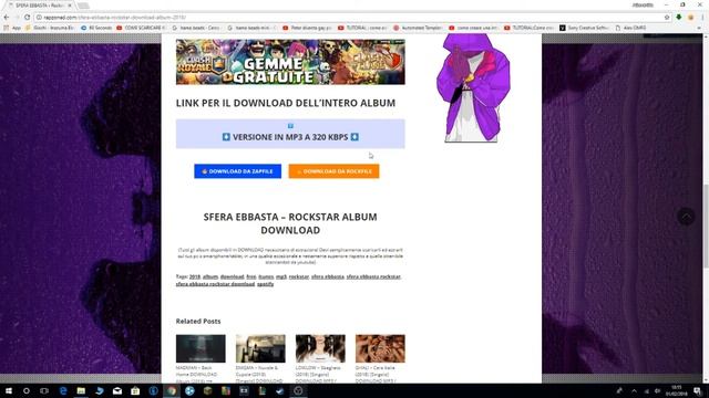 Tutorial - #25 * Come Avere Gratis Le Ultime Canzoni Uscite(Come Sfera Ebbasta Rockstar) 2018 ITA