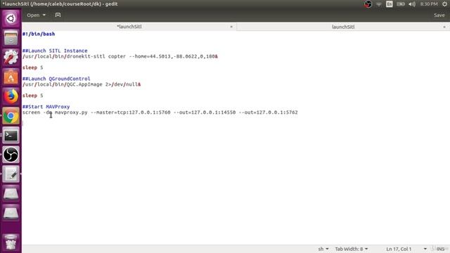 6.10. Script to Automatically Launch QGC with DroneKit Script part2 смотреть онлайн