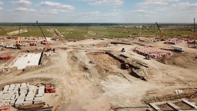 В трех новых микрорайонах Костаная идет интенсивное жилищное строительство смотреть онлайн