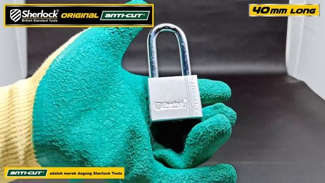 Anti Cut ® Original Sherlock Tools 40 mm Long Shackle смотреть онлайн