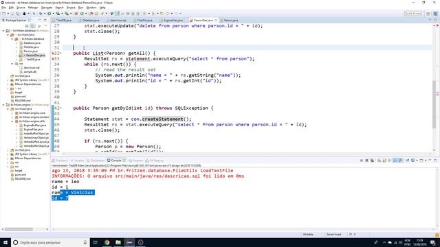 #04 SQLite e JAVA - Select e Delete - Buscando e deletando dados na tabela смотреть онлайн