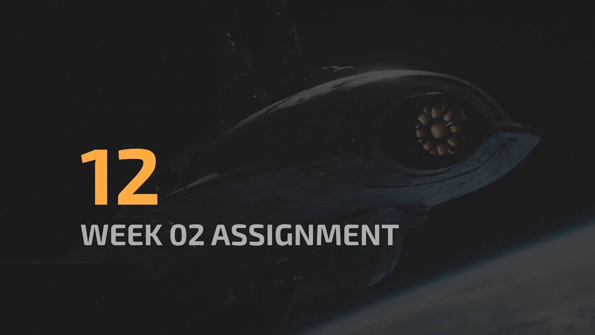 week 02 - 12 assignment - Cinematic Lighting in Houdini смотреть онлайн