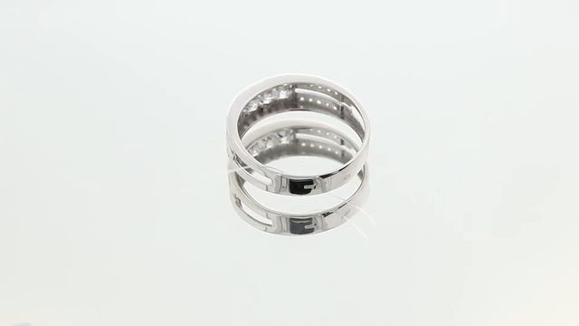 Кольцо из белого золота Александра с Swarovski кл3271-62сб смотреть онлайн