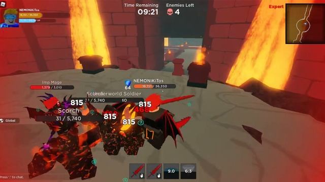 Чуть не проиграли на сложности Extra! | Rumble quest roblox смотреть онлайн