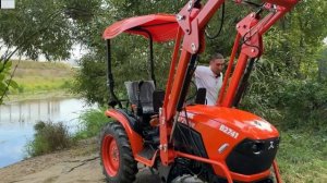 Мини-трактор Kubota 2 в 1