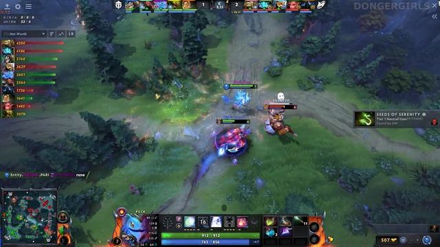 MIRACLE PUDGE IS COOKING - Nigma Galaxy vs Entity Group Stage FISSURE Universe 2 Dota 2 смотреть онлайн