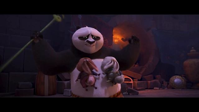 Po Vs Chameleon Po - Fight Scene KUNG FU PANDA 4 (2024) Movie CLIP 4K смотреть онлайн