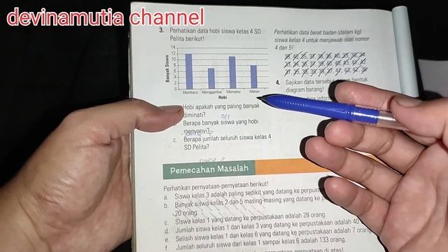 esps matematika kelas 4 latihan ulangan bab 8 paket 2C halaman 163-164 смотреть онлайн