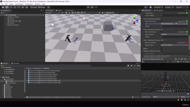 3.9 Combat Movement - Circling around the Player смотреть онлайн