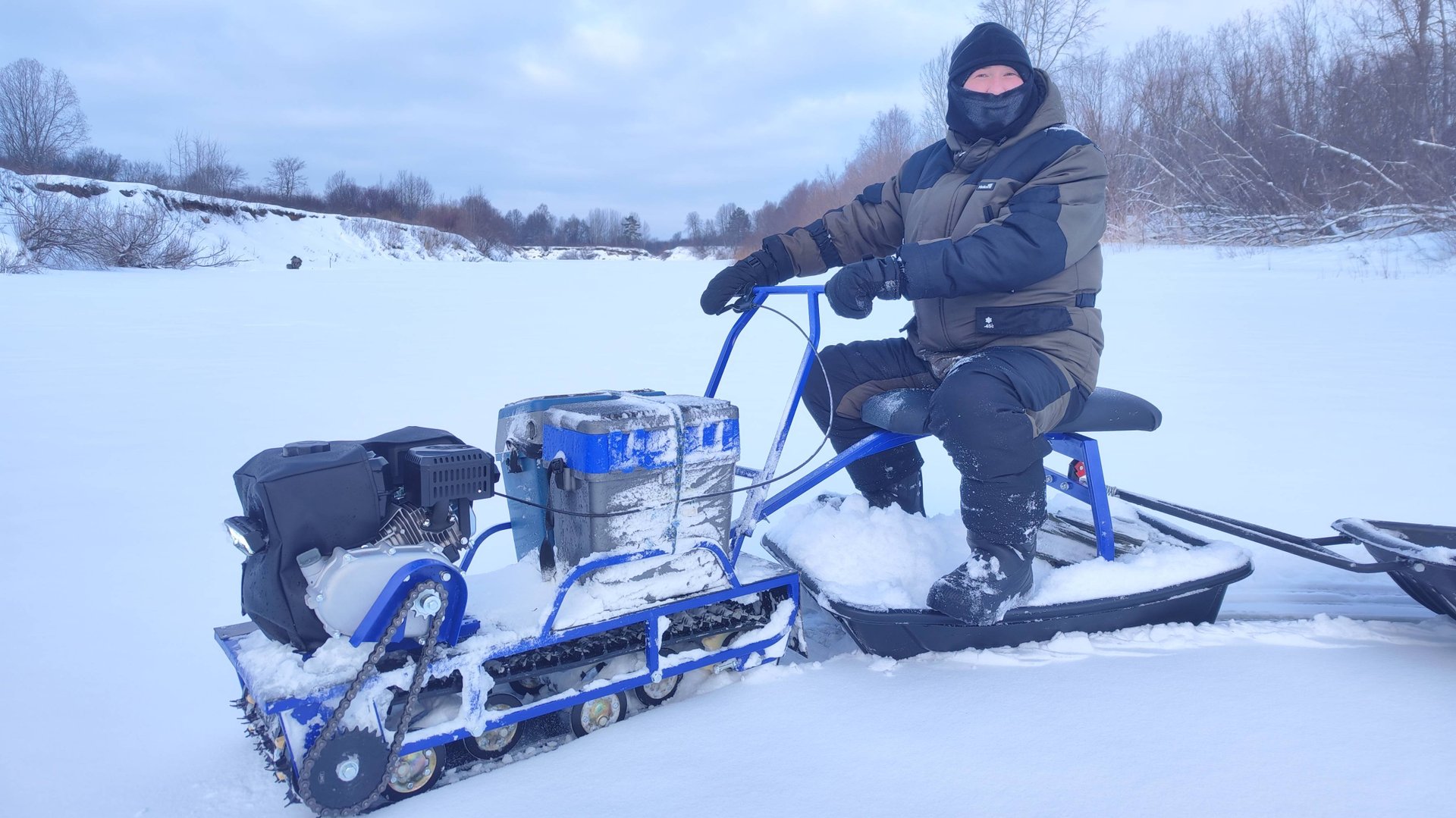 Мобильный мотобуксировщик "Альбатрос-L" смотреть онлайн
