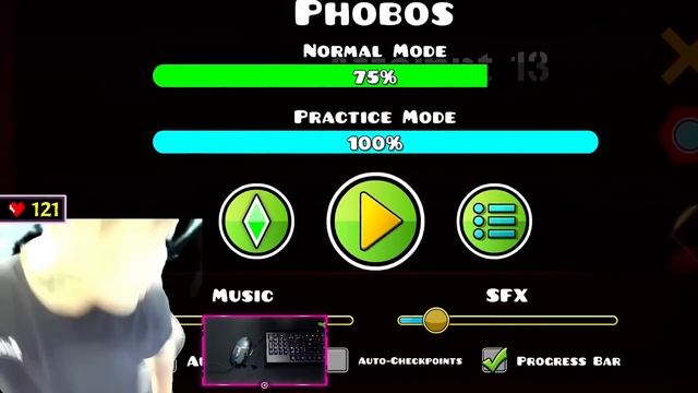 PHOBOS Vs DORAMI🔥 / Legendary Challenge For A Week... | Geometry Dash
