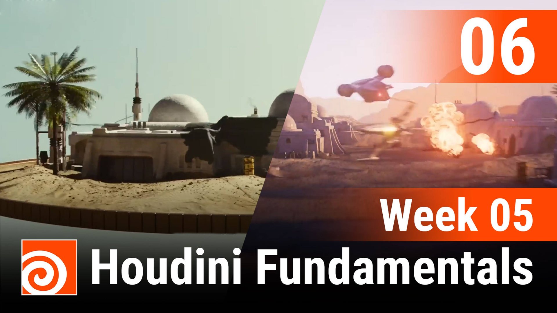 Week 05 - 06 - integrating the building using vops - Houdini Fundamentals смотреть онлайн