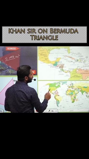 What is Bermuda triangle || Khan sir on Bermuda triangle || #shorts #khansir смотреть онлайн