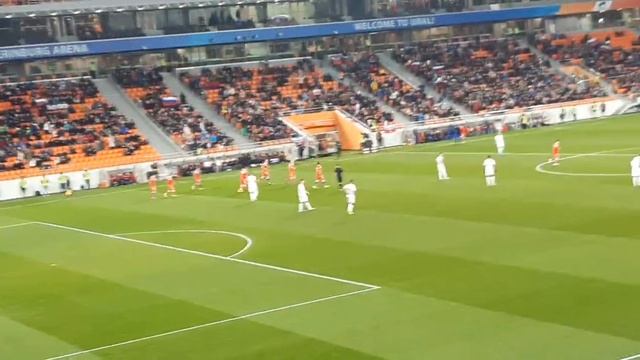 Россия Польша отборочный матч чемпионата Европы Молодёжная сборная Екатеринбург Арена смотреть онлайн