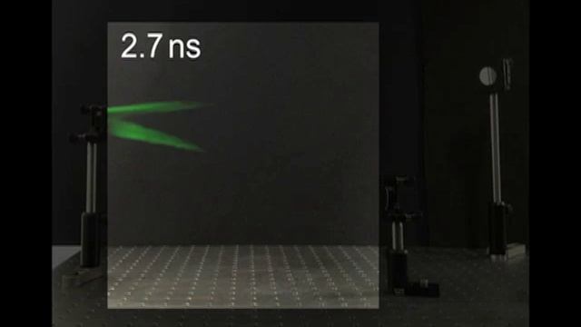 Laser Flight Path Caught On Camera For The First Time
