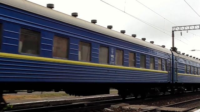 ВЛ40У-1273.2 с поездом №137 следует на Одессу-Главную смотреть онлайн