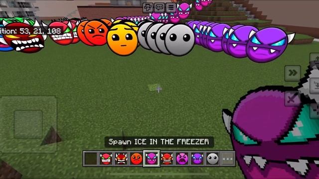 Lobotomy Nextbots | Geometry Dash Addon Difficulty Faces | MCPE смотреть онлайн