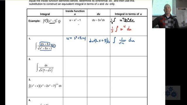 Calculus 30 11.3 Indefinite Integral U-Substitution practice смотреть онлайн