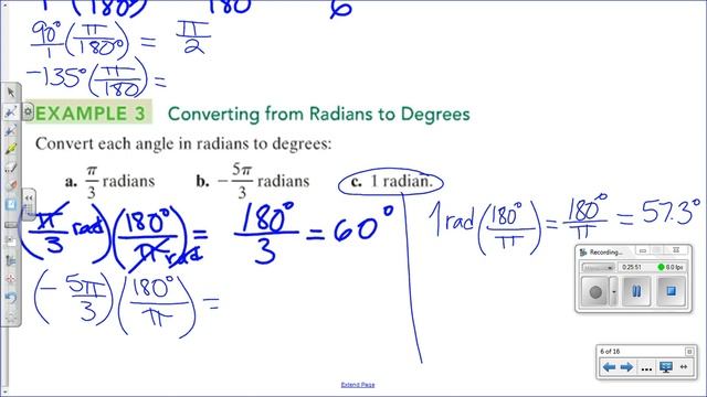 4.1 Angles and Radian Measure PART 1 смотреть онлайн