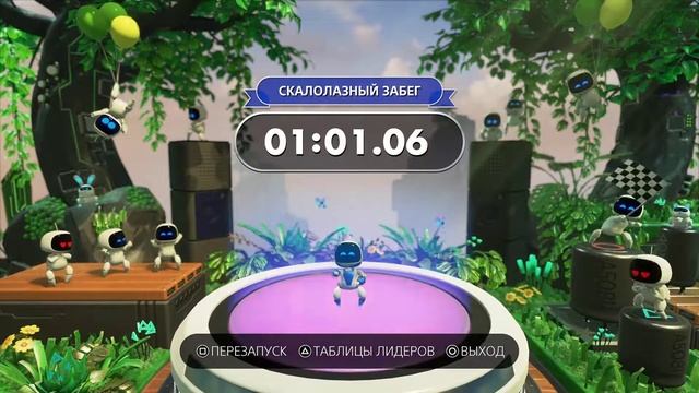 Astor's Playroom result screen (who knows, where dowload music?) смотреть онлайн